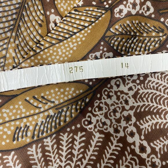 Vintage Ruth McCulloch Womens Size 14 Brown Printed 4 Piece Skirt Set - Picture 12 of 16